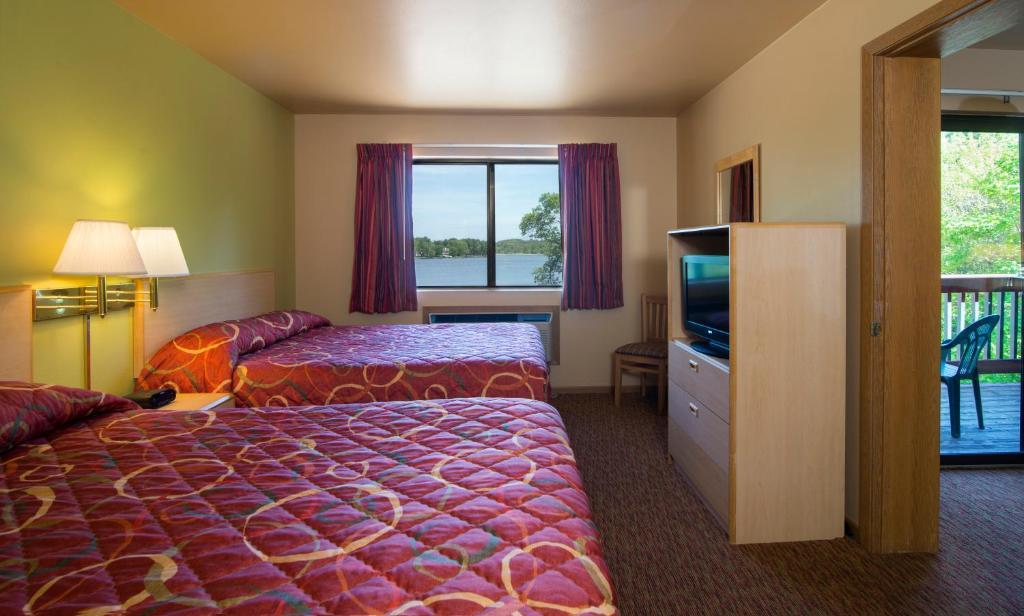 Bakers Sunset Bay Resort Lake Delton Szoba fotó